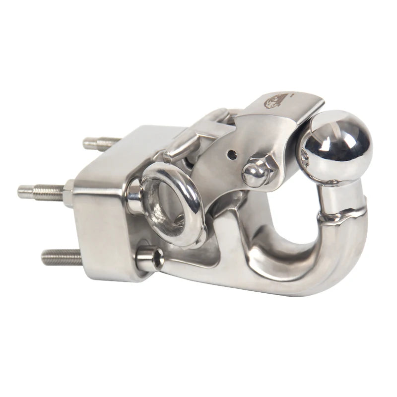 New High Quality Stainless Steel 7000lbs Capacity Trailer Ball Hook Refit Parts Hitch Camp Car Accessories for LAND 2