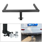 For Audi Q5 Suv Trailer Steel Rear Bumper Parts Car Tow bar Towing Hook Vehicle Trailer Hitch Accessories Coupling Caravan 3