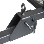 Enlarge Style Foldable Rear Luggage Basket 5X5cm Square Mouth Luggage Rack Cargo Carrier Trailer Hitch Camp Trailer Accessories 4