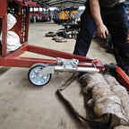 New High Quality Top Shaking Hand Cranked Trailer Jack Support Leg Guide Wheel Rubber Hitch Parts 1100lbs 6" 8" 10" 5