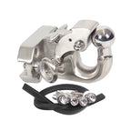 Prado Car European Style Stainless Steel OffRoad Rescue Trailer Hitch With Base Ring and Towing Ball Camp Trailer Accessories 1