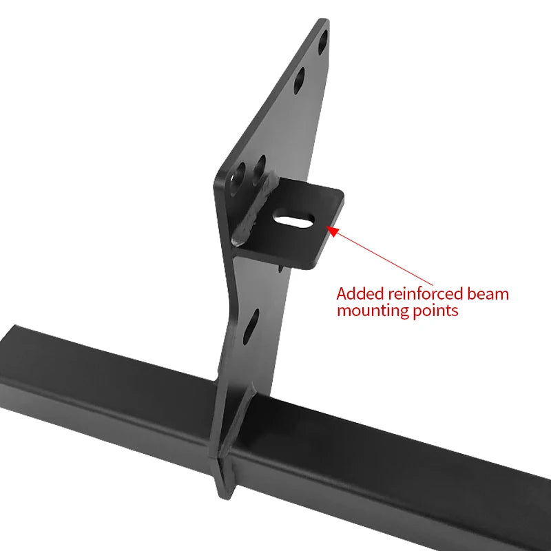 For Mitsubishi Triton L200 Pickup Steel Trailer Rear Bumper Parts Car Tow bar Towing Hook Vehicle Trailer Hitch Accessories 3