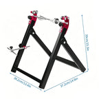 Motorcycle Wheel Balancing Stand Tire Balancer Repair Tool Rack Adjustable Maintenance Support Frame Motorcycle Wheel Aligner 3