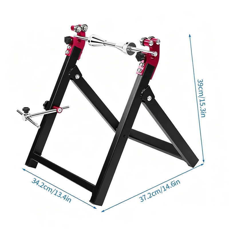 Motorcycle Wheel Balancing Stand Tire Balancer Repair Tool Rack Adjustable Maintenance Support Frame Motorcycle Wheel Aligner 3