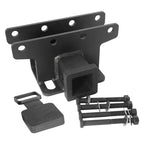 New Square Mouth Base Car Trailer Rear Bumper for Jeep 2019-23 Gladiator JT Parts Tow bar Towing Hook Vehicle Hitch Accessories 1