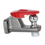 Universal Model Towing Refit Parts 85x45mm Install Hole of Rear Bumper 2inch 6000lb Ball Tow Hook Trailer Hitch Accessories 6