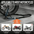 Motorcycle Rear Wheel Lift Stand Parts Steel Rear Paddock Stand Wheel Lift Support Repair Maintenance Holder for Motorbike Tools 6