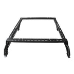 Pickup Truck Bed Modified Gantry Frame Anti Room Roll Rack Cross Bars Frame Car Guardrail Rear Bucket Box Device Trailer Hitch 2