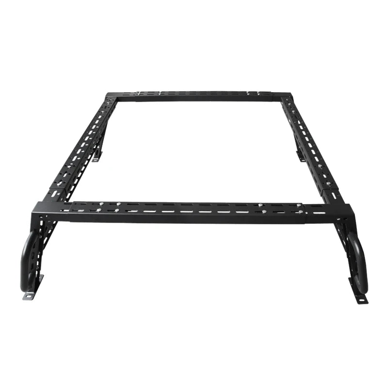 Pickup Truck Bed Modified Gantry Frame Anti Room Roll Rack Cross Bars Frame Car Guardrail Rear Bucket Box Device Trailer Hitch 2
