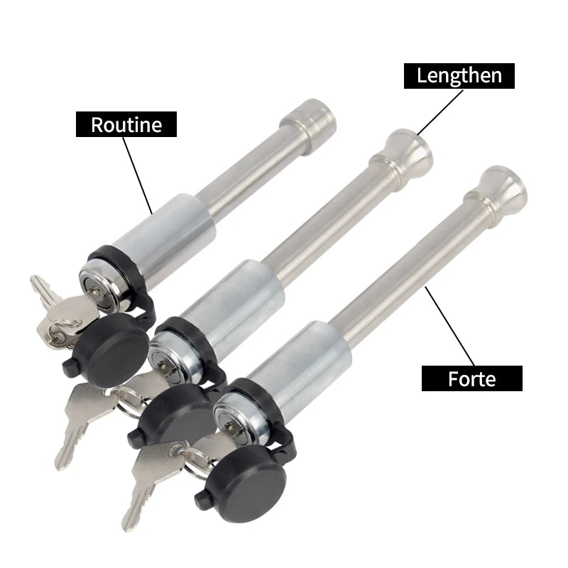 New High Quality 160mm Diameter Stainless Steel Trailer Receiver Hitch Lock Pin Coupler Lock for Trailer Accessories 4