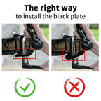New Black Steel M12 Size Square Mouth Anti-Loosening Shaking Preventing Stable Locking Brand Trailer Hitch Fasteners 5