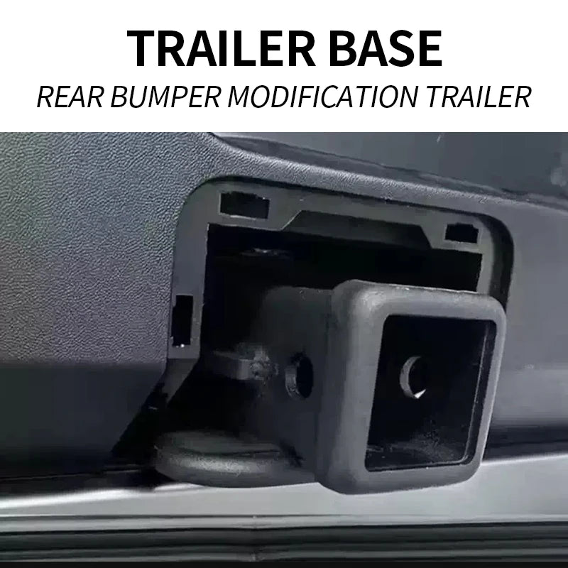 Travel Trailer Receiver Parts for 2026MY BAIC BJ40 Trailer Hitch Use Tow Hook Off-Road Recovery Base 4x4 Towing Car Accessories 3
