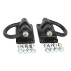 Heavy Duty Steel Black Mounted Rear Tow Hook Shackle Fits for SUV JL/JK Rescue Trailer Hitch Parts & Car Accessories 6