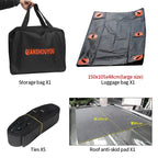 High-Capacity 500D PVC Waterproof Roof Carrier Bag Large 750L Car Rooftop Cargo for Trailer Parts & Accessories 4