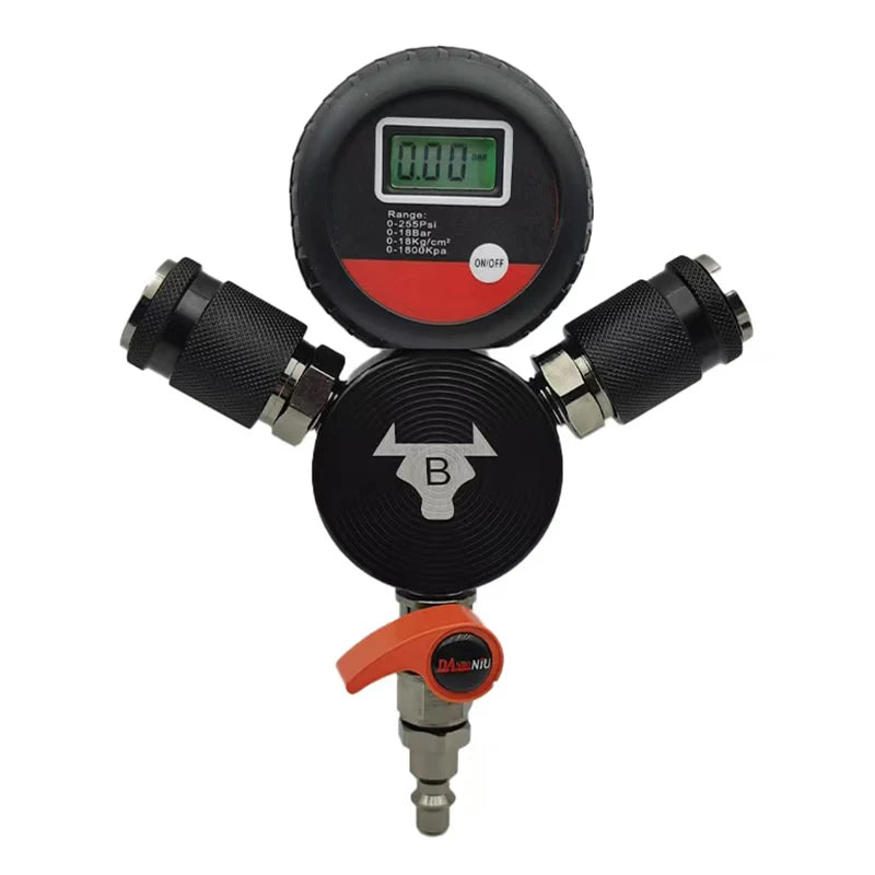 Dual-Vent Electronic Display Barometer with Accurate Pressure Gauge Compact Universal Trailer Hitch Camp Trailer Car Accessories 1