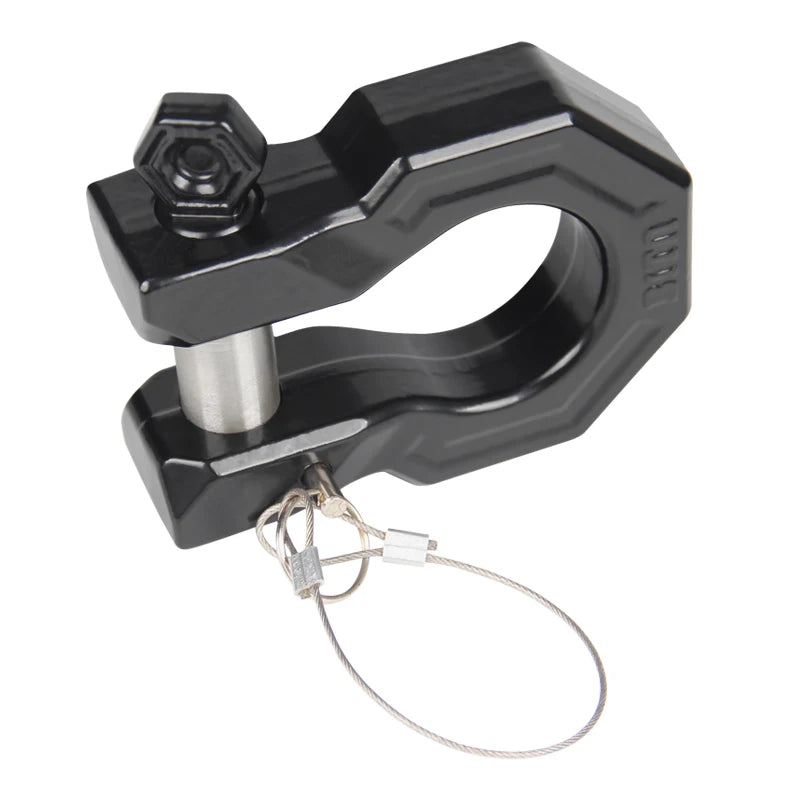 New Black 15ton Heavy Duty 40CR Steel Trailer Hitch Rescue Arm 5x5cm Square Tube Retrofit Parts Car Tow Hook Accessories 6