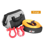 New High Load 15 Ton 9m 75mm Nylon Trailer Rope Winch U-Shackle Tow Hook Off-road Rescue Hitch Camp Car Accessories 4