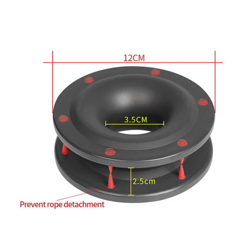 Aluminium Alloy Forging Pulley Off Road Rescue Rescue Pulley Rope Gear Guide Pulley 2