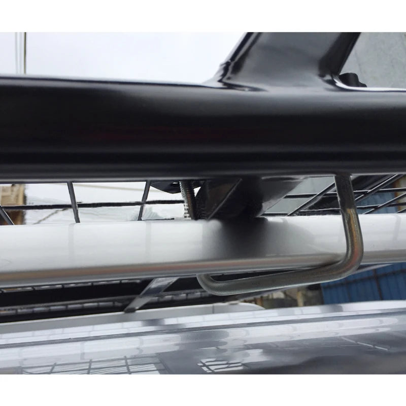 Customizable Size SUV Roof Top Rack Iron Material Outdoor Luggage Platform Carrier Trailer Hitch Camp Trailer Accessories 5