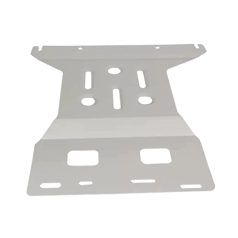 For Nissan Patrol Y62 Skid Plate Accessories Heavy Duty Steel Chassis Armor Off-Road Underbody Guard Engine Protection Plate 2