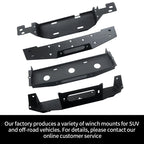 For Tank 400 Hi4-T Steel Front Bumper Winch Tray Bracket Winch Cradle Trailer Hitch Car Accessories Winch Mounting Rack Holder 6