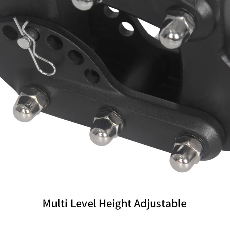 20000LB Multi Level Height Adjustable Trailer Hook for 2inch Receiver Rear Bumper Trailer Hitch Parts Tow Hook Car Accessories 5