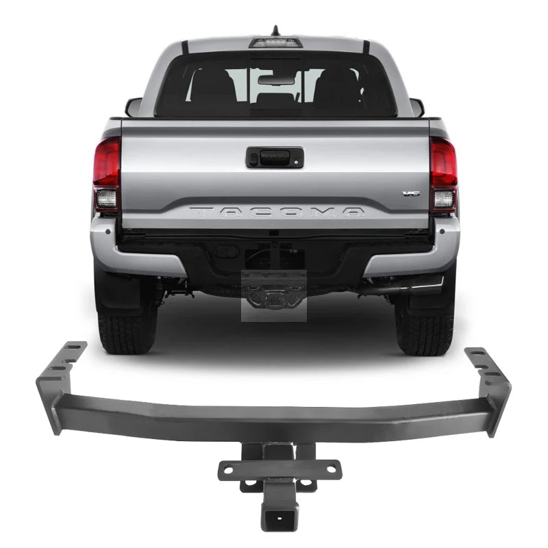 For Toyota Tacoma Pickup Steel Trailer Rear Bumper Car Tow bar Towing Hook Vehicle Trailer Hitch Accessories Coupling Device 6