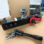 Trailer Hitch U-Shackle Connect 5x5cm Pipe Arm for Off-Road Vehicle Modification Ring Tow Hook Camp Trailer Accessories 3