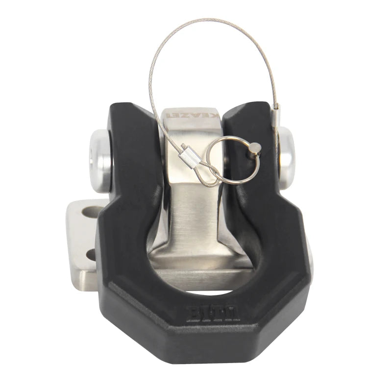7075 Aluminum Alloy Shackle and Stainless Steel Universal Base for Wrangler JK JL Trailer Hitch Camp Trailer Car Accessories 2