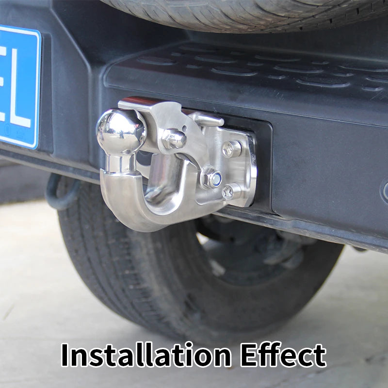 Tank300 Steel Trailer Hitch with Tow Ball Towing Hook for Rear Bumper Original Car Hole Distance Camp Trailer Car Accessories 2
