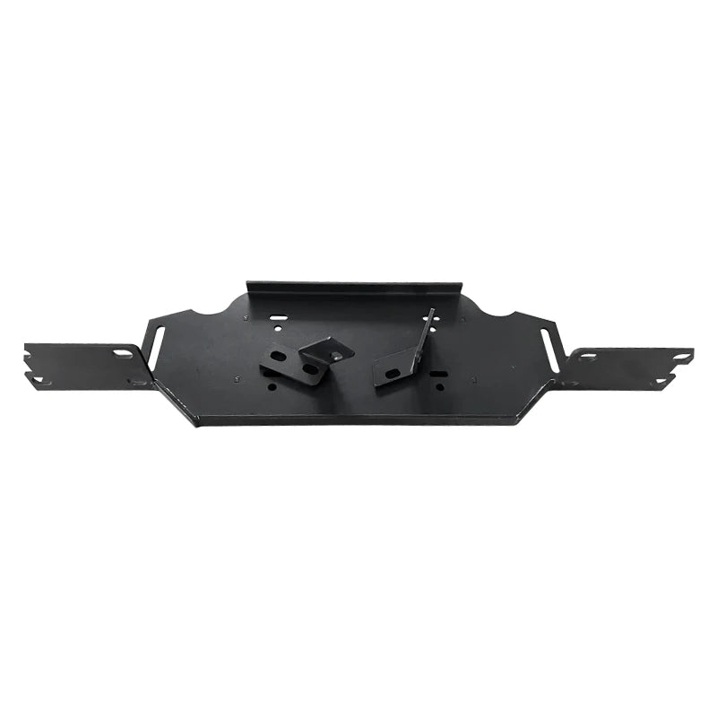 For 18-25 Jeep Wrangler JL JK JT Steel Winch Tray Bracket Parts Winch Mounting Rack Holder Frame Trailer Hitch Car Accessories 2