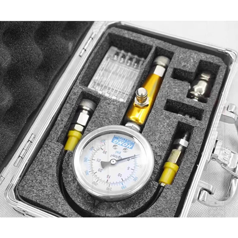 Tire Pressure Gauge Automobile Off-road Testing Tire Inflation Device Trailer Hitch Camp Trailer Car Accessories Tire Barometer 4