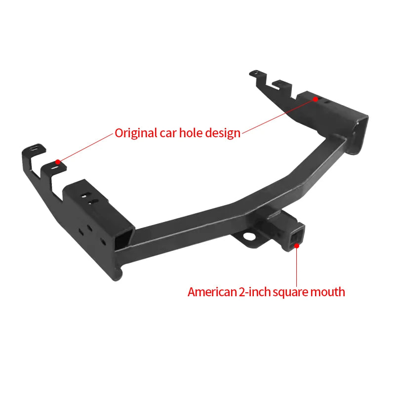 For Chevrolet silverado 3500 and 2500 Steel Trailer Rear Bumper Parts Car Tow bar Towing Hook Vehicle Trailer Hitch Accessories 4