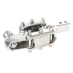 Stainless Steel Adjustable 5X5 CM Quick Insertion Square Tube Arm Trailer Hitch Off--road Refit Parts Tow Hook Car Accessories 5