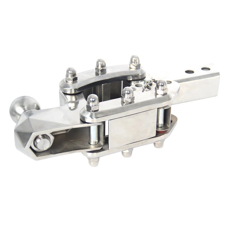 Stainless Steel Adjustable 5X5 CM Quick Insertion Square Tube Arm Trailer Hitch Off--road Refit Parts Tow Hook Car Accessories 5