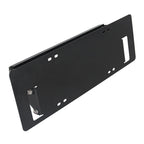 Universal Rust-proof Front Bracket License Plate Frame Trailer Hitch Car Exterior Accessories Black/Silver Number Plate Holder 1