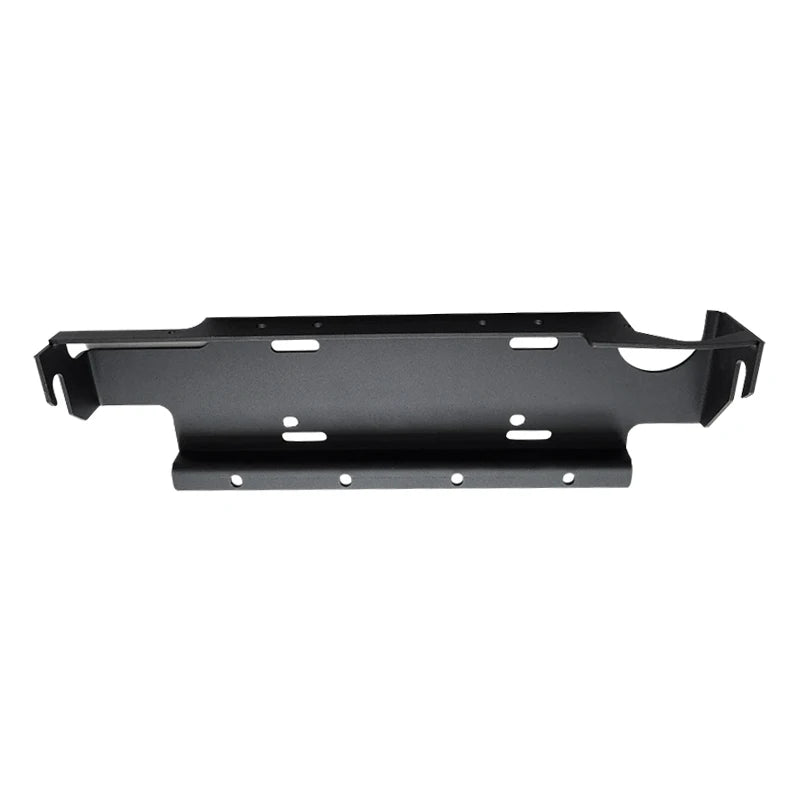 For 07-17 Jeep Wrangler JL JK JT Steel Winch Tray Bracket Parts Winch Mounting Rack Holder Frame Trailer Hitch Car Accessories 2