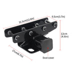 2-inch square Mouth Base for Jeep JK/JL 4x4 off Road Trailer Hitch Car Tow bar Towing Hook Vehicle Coupling Device Accessories 2