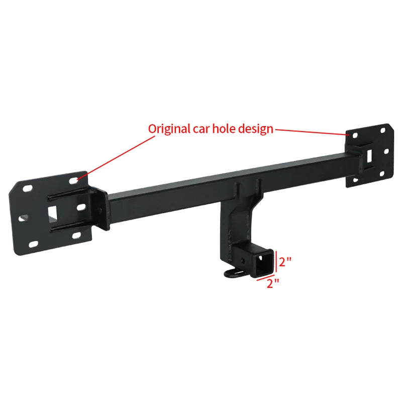 BYD Tang Car Trailer Steel Rear Bumper With 2inch Receiver Customizable Tow bar Hook Trailer Hitch Camp Trailer Car Accessories 4