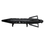 New Missile/Rocket Shaped 5L Aluminum Alloy Outdoor Water Tank Portable Fuel Drum 4x4 Trailer Hitch Exterior Car Accessories 6