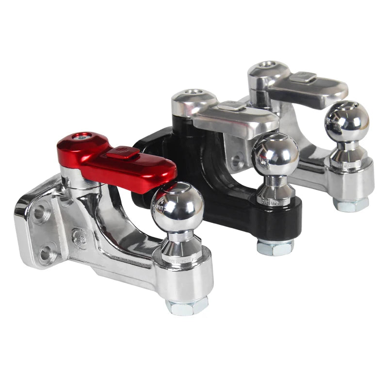 Universal Style Metal Trailer Hitch With Removable Trailer Ball Tri Color Can Choose Tow Hook Refit Parts Car Accessoriesow 5