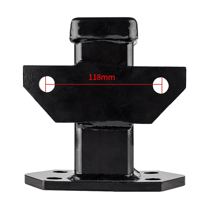 Install Hole 55mmX105mm with 2-inch square Mouth Base Trailer Hitch Use Trailer Arm Hook Trailer Hitch Camp Trailer Accessories 6