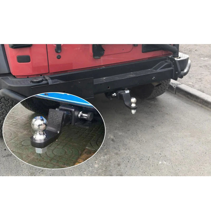 For Toyota LC250 and Lexus GX550 Trailer Square Mouth Base with 2inch Receiver Car Tow bar Vehicle Trailer Hitch Accessories 5
