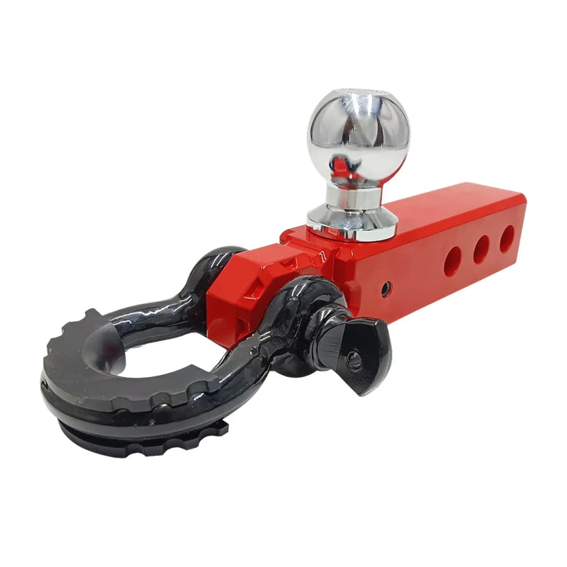 Trailer Hitch U-Shackle Connect 5x5cm Pipe Arm for Off-Road Vehicle Modification Ring Tow Hook Camp Trailer Accessories 2