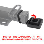 2-Inch Square Mouth Protective Cover Automotive Accessories Cars Trailers Dust Plug Dust Plug Cover Dust Plug Trailer Hitch 2