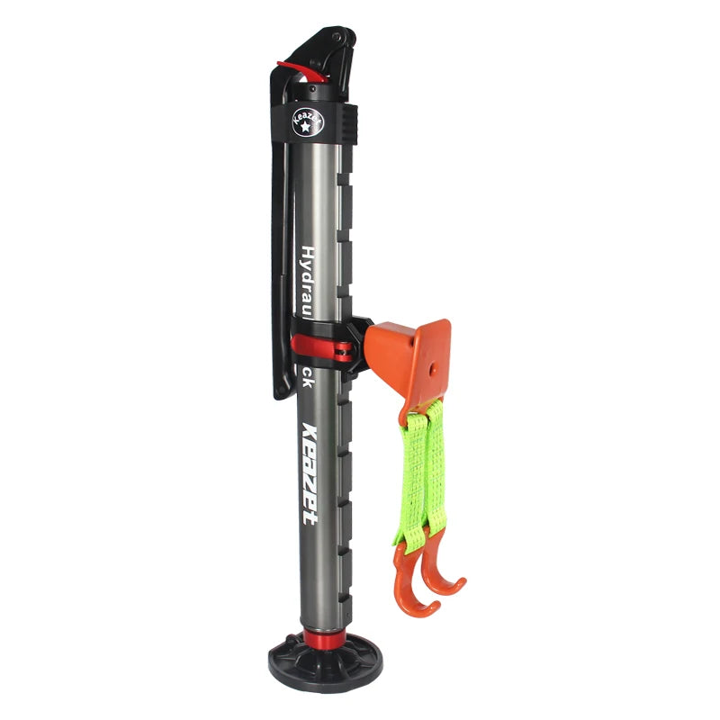 Max Lifting Heigt 1065mm Load 4429LBS Hydraulic Jack Monkey Climbing Rod Manual Jack Trailer Hitch Camp Trailer Accessories 1