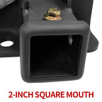 Square Mouth Base Trailer Steel Rear Bumper for LandRover Offroad Parts Caravan Vehicle Trailer Hitch Car Tow Bar Accessories 5