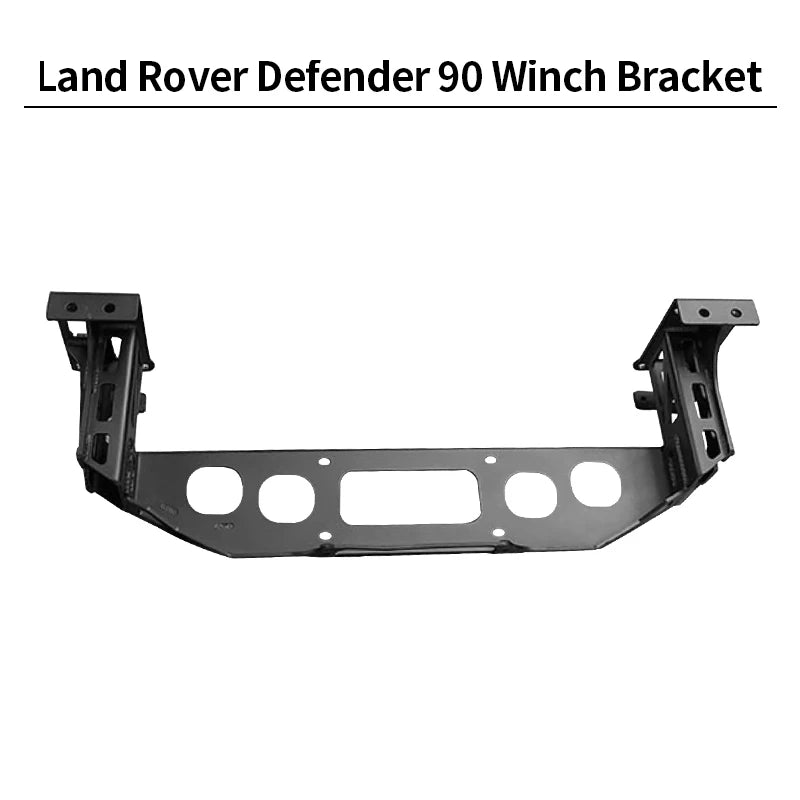 For Land Rover New Defender 90 Front Bumper Winch Tray Bracket Trailer Hitch Frame OEM ODM Mounting Rack Holder Car Accessories 1