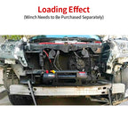 For Toyota Land Cruiser LC200 Steel Winch Tray Bracket Winch Mounting Rack Holder Trailer Hitch Car Winch Cradle Accessories 5