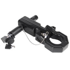 New Black 15ton Heavy Duty 40CR Steel Trailer Hitch Rescue Arm 5x5cm Square Tube Retrofit Parts Car Tow Hook Accessories 2